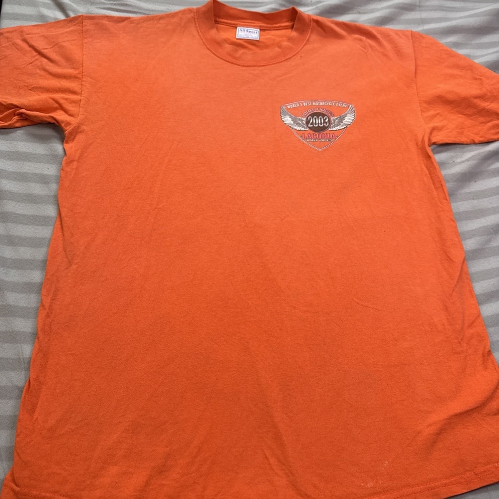 Vtg 2003  Laconia Motorcycle Rally & Races Event‎ T Shirt, XL READ